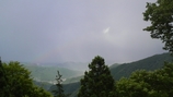 御岳山で見た虹