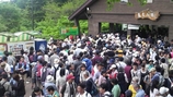 高尾山駅の混雑
